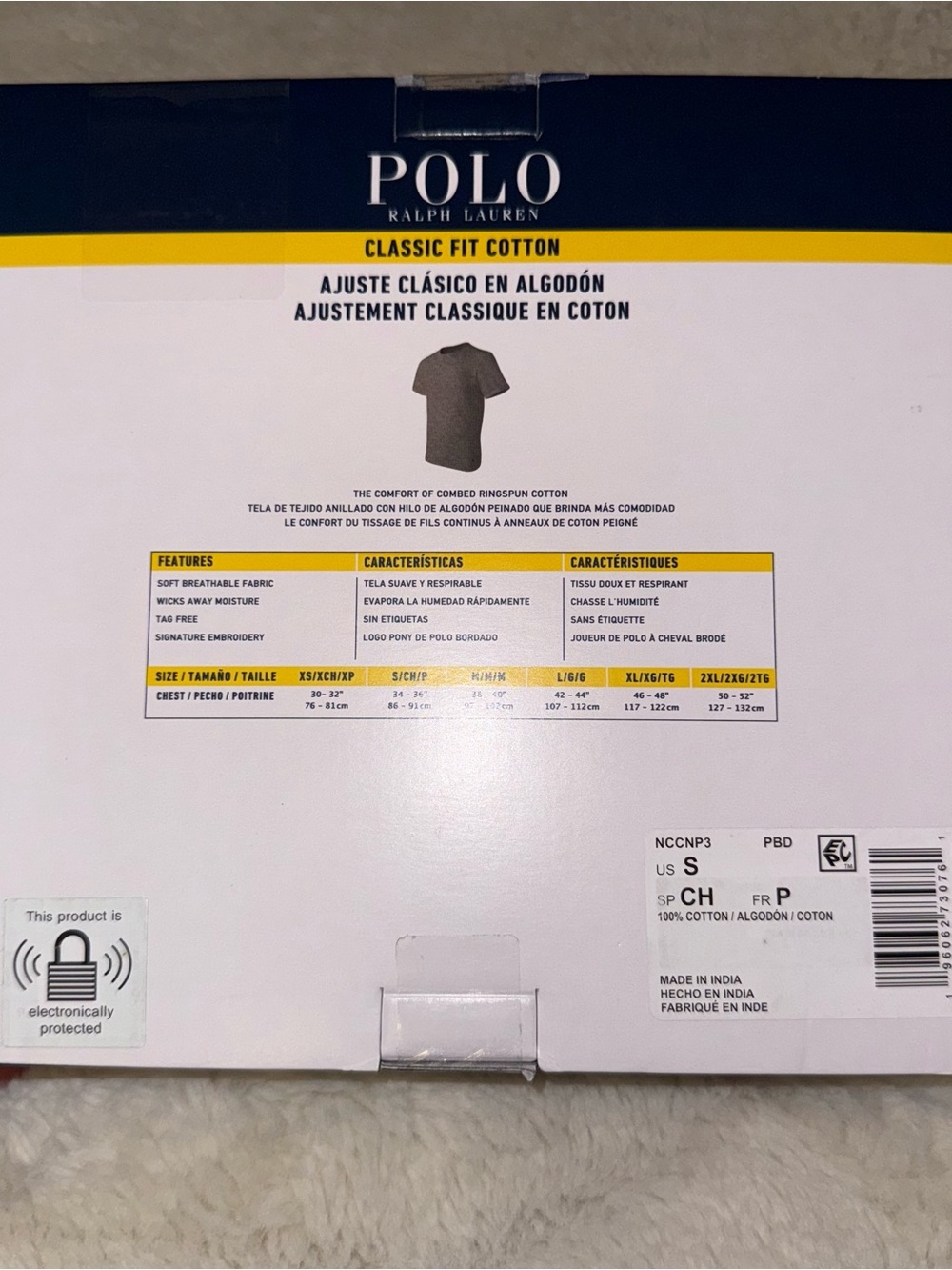 Ralph Lauren Polo Classic Fit Tees Set of 3 - Picture 3 of 5